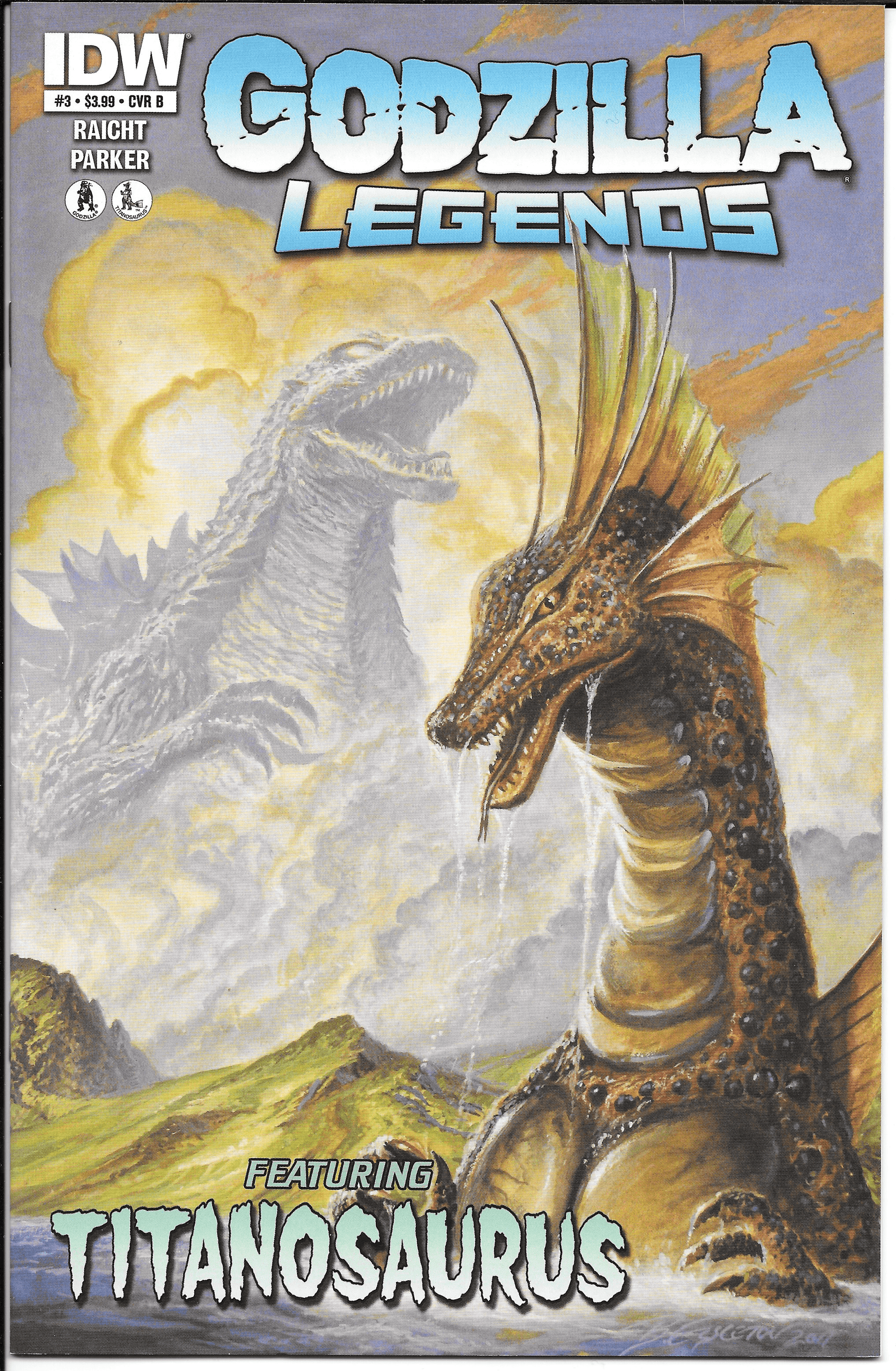 Godzilla Legends 3a NM