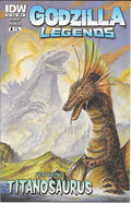 Godzilla Legends 2a Art Adams Cover NM