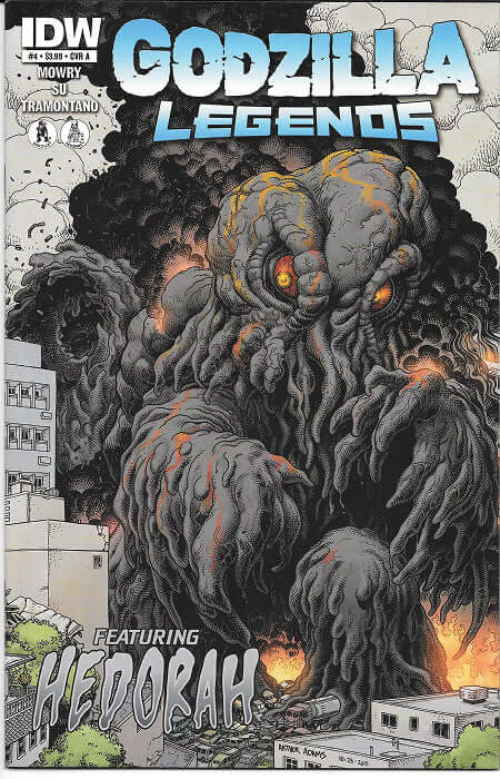 Godzilla Legends 4a Art Adams Cover NM