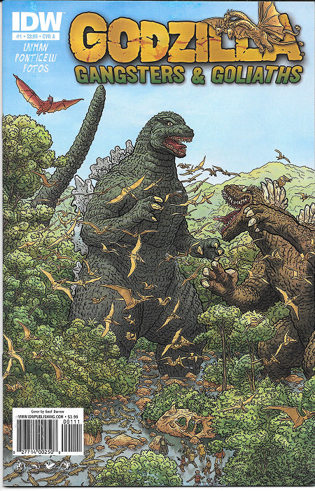 Godzilla Gangsters & Goliaths 1a Geof Darrow Cover NM