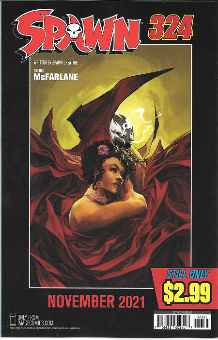 Spawn 323c Cover by Bjorn Barends NM