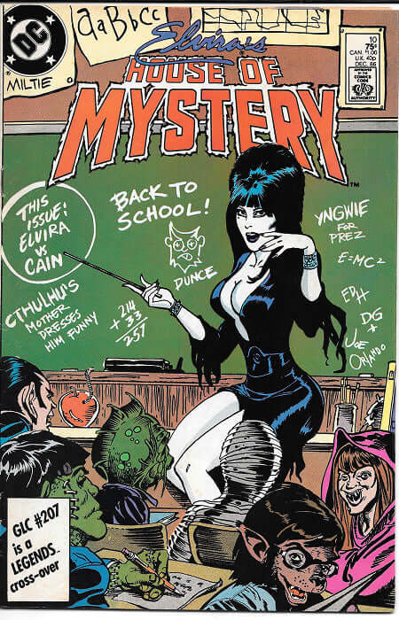 Elvira House of Mystery 10 VG