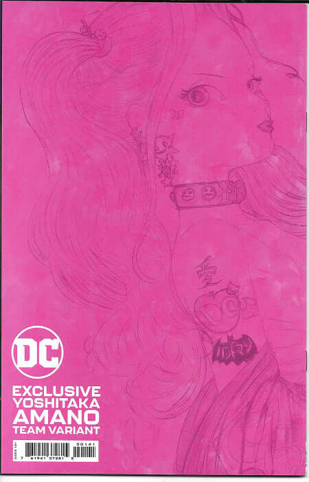Harley Quinn 1 2021 Yoshitaka Amano Exclusive Cover NM